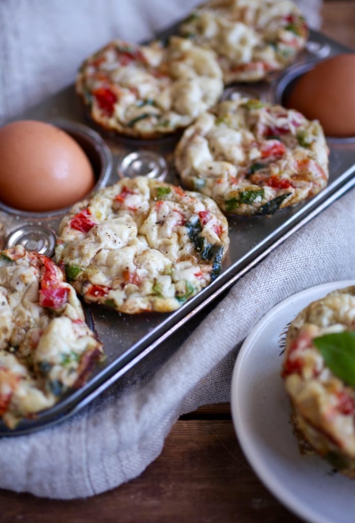 Easy Egg Muffins (Gluten & Dairy Free) via Nutritionist in the Kitch 