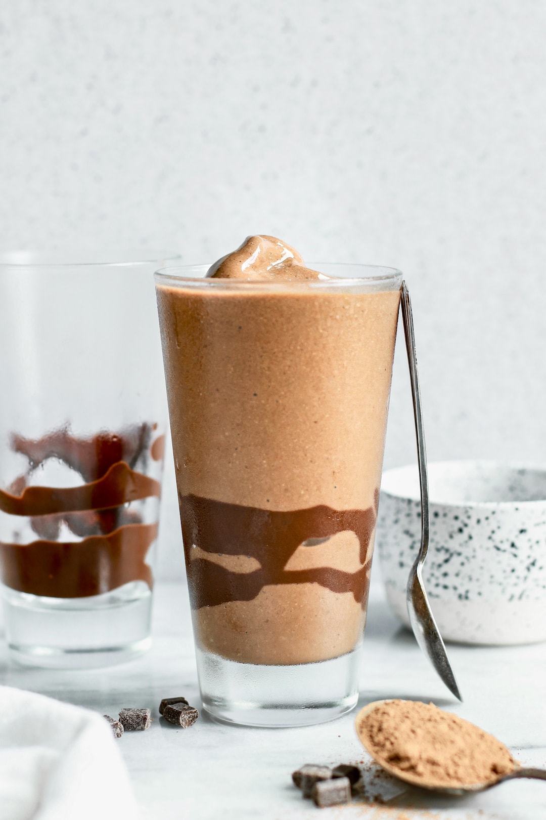 Healthy Creamy Chocolate Protein 'Frosty'
