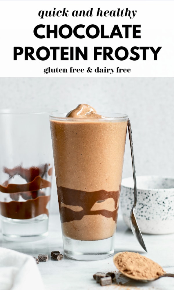 The Best Chocolate Protein 'Frosty'