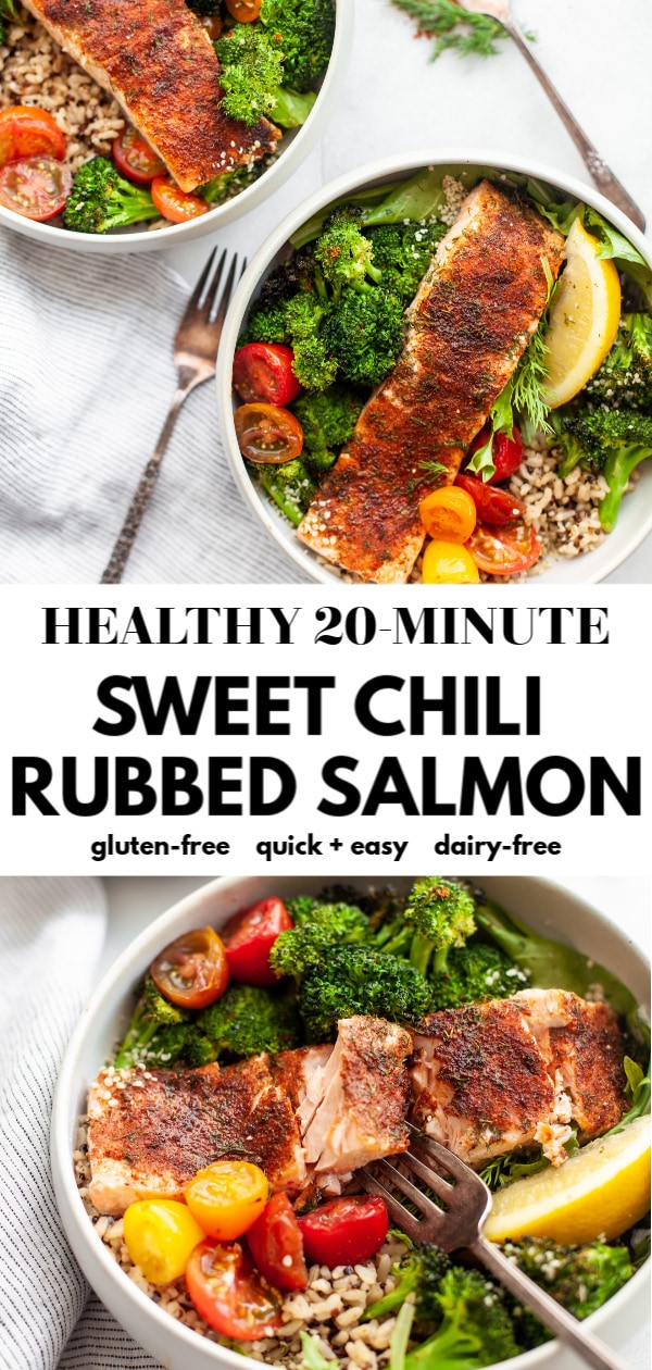 Quick and Healthy 20-Minute Sweet Chili Rubbed Salmon Filets