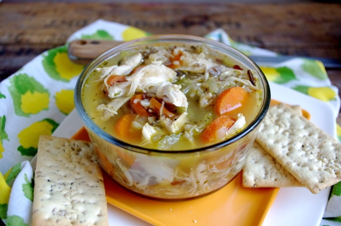 Easy Chicken & Sprouted Rice Stew (gluten free!) via Nutritionist in the Kitch