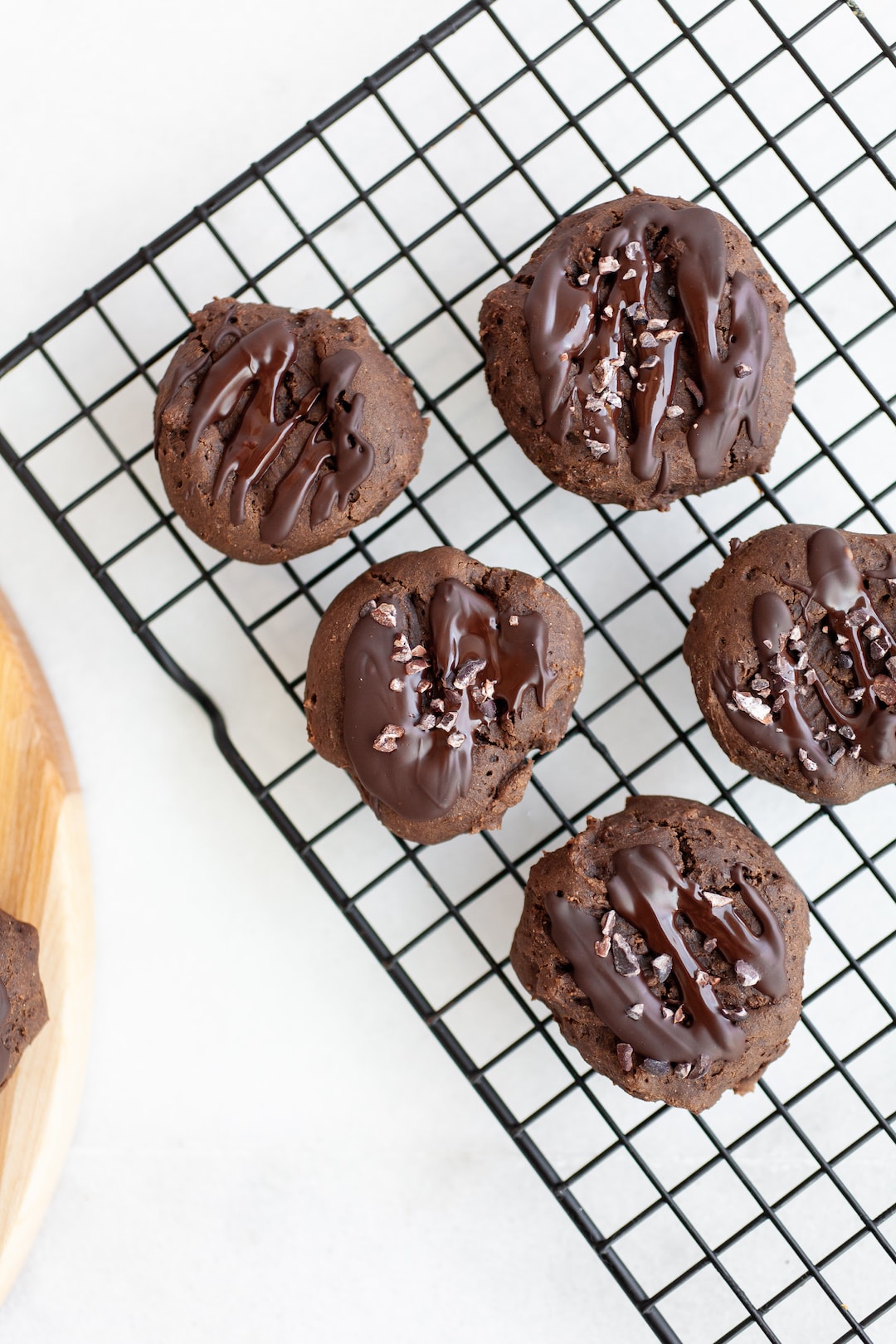 Soft and Delicious Healthy Double Chocolate Cookies