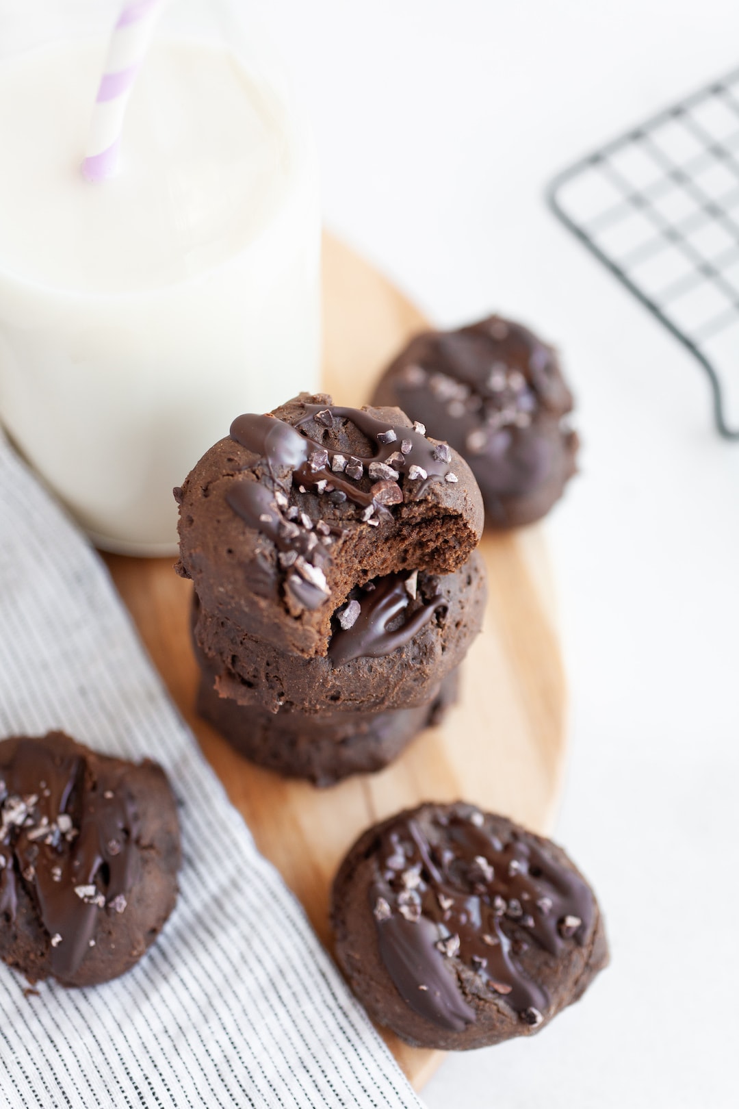 Healthy Double Chocolate Cookies Easy