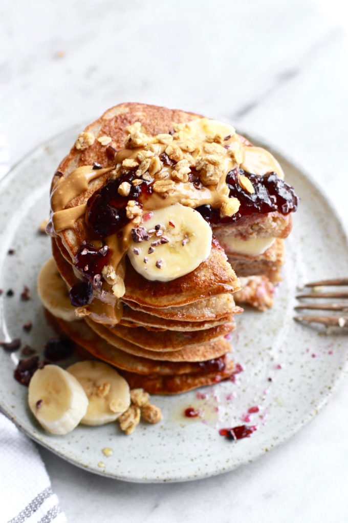 Easy, Healthy, and Delicious 4-Ingredient Paleo Banana Pancakes