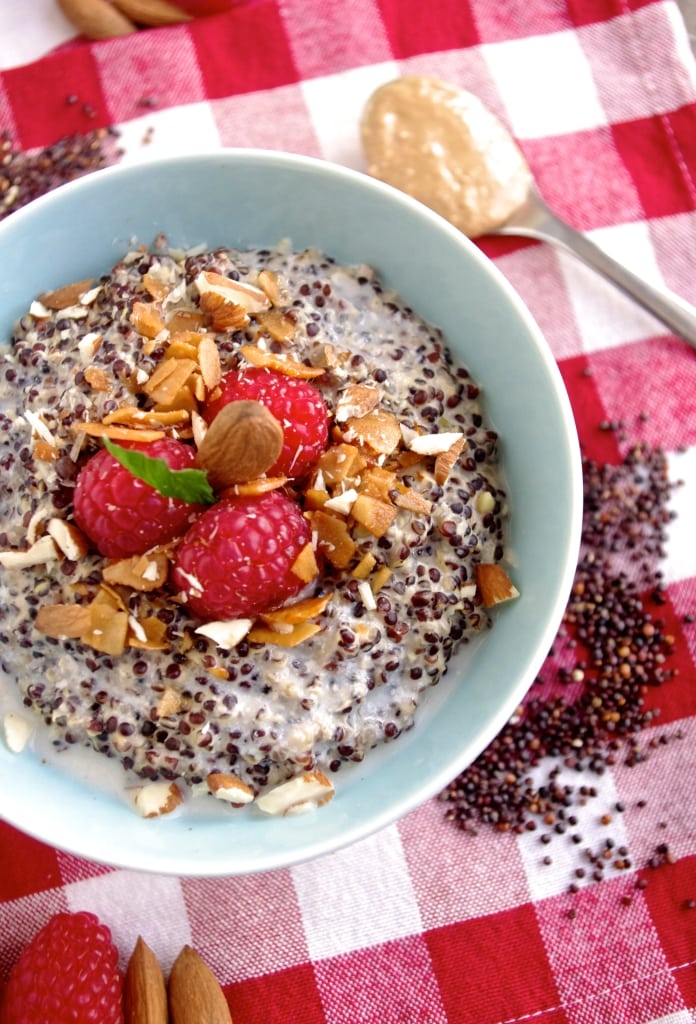 Nutty Quinoa Porridge and an AlterEco + NITK Digestion Reset Guide Giveaway via Nutritionist in the Kitch // Enter the Giveaway today! // nutritionistinthekitch.com