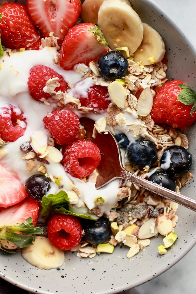 Simple & Healthy Breakfast Muesli - Gluten Free, Dairy Free, Vegan