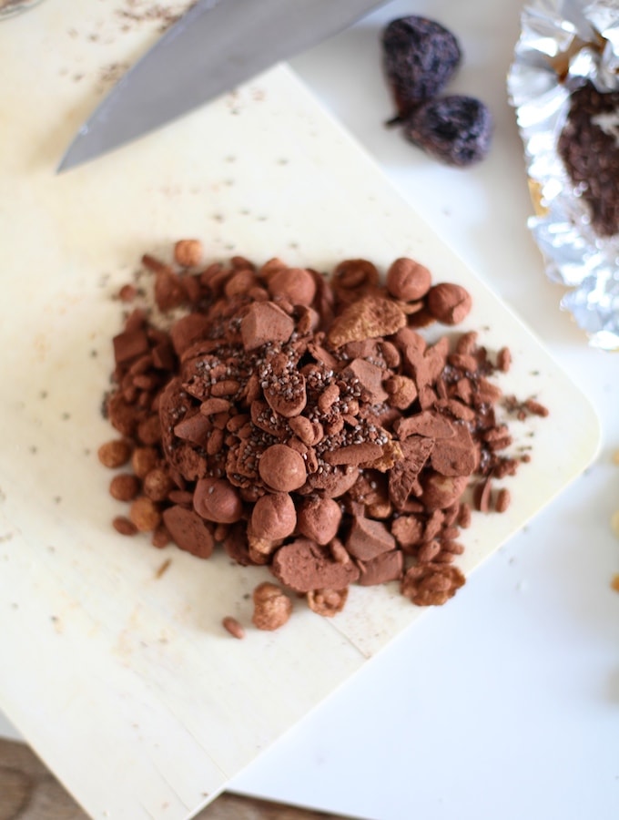 DIY Trail Mix // Hazelnut Chocolate and Tropical Crunch via Nutritionist in the Kitch 