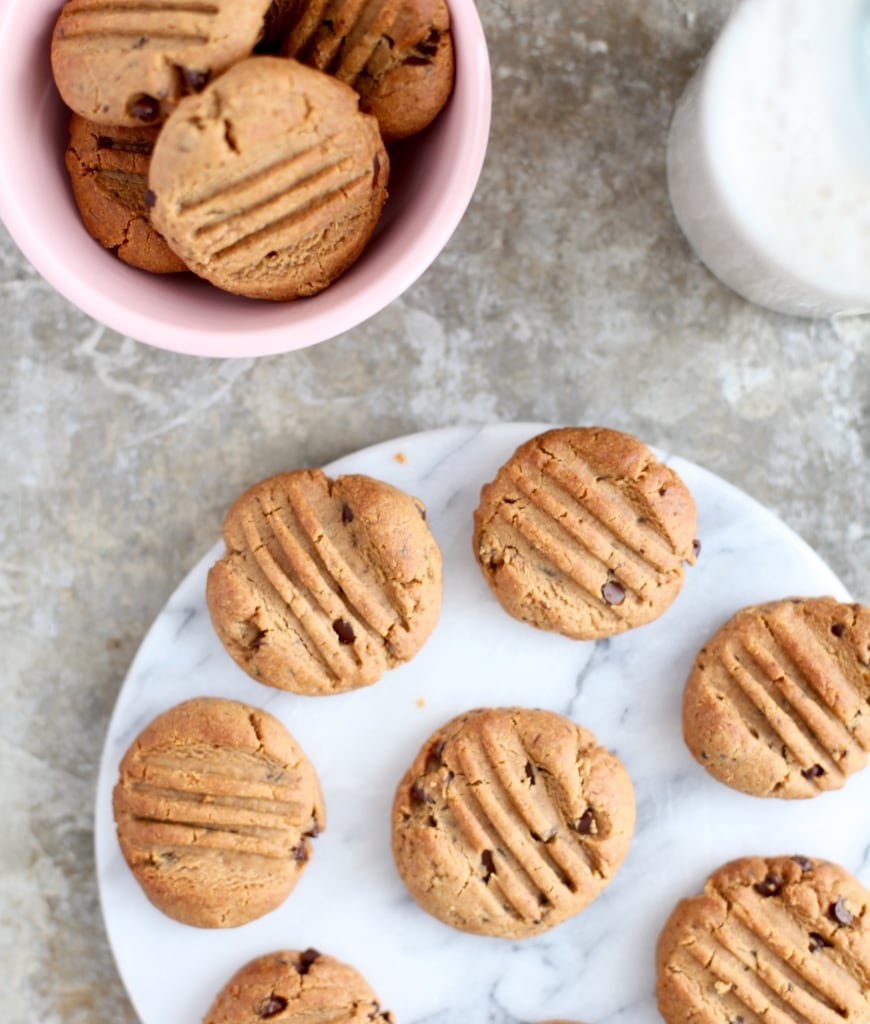 Grain Free Peanut Butter Chocolate Chip Cookies