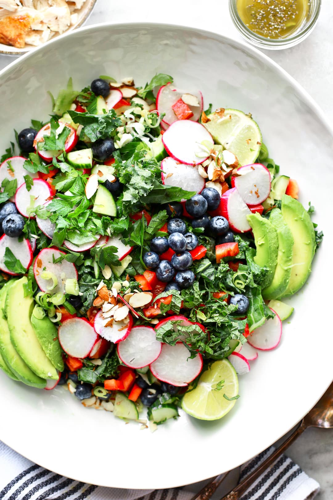 Vitality Kale Superfood Salad // Gluten Free & Dairy Free
