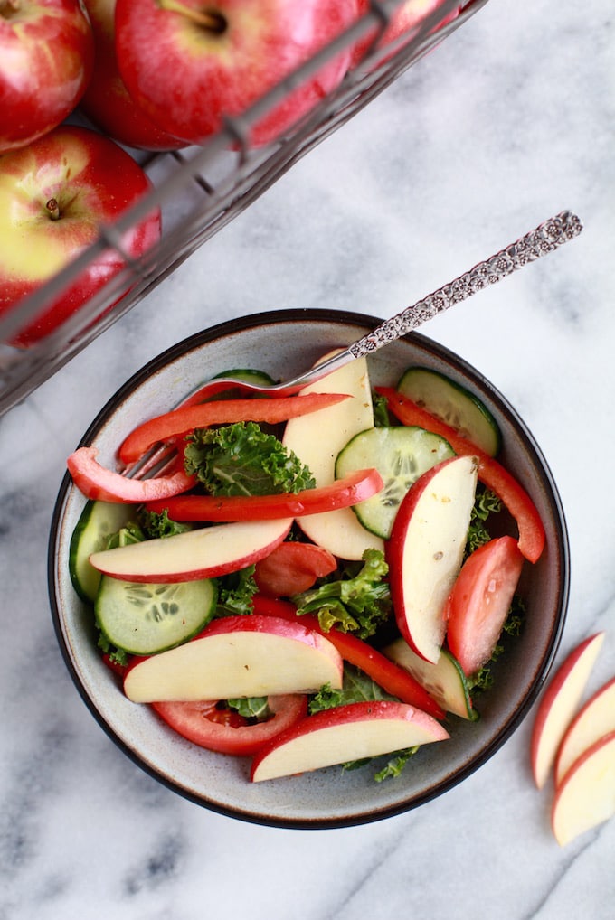 Apples make the best Salad Topper! 