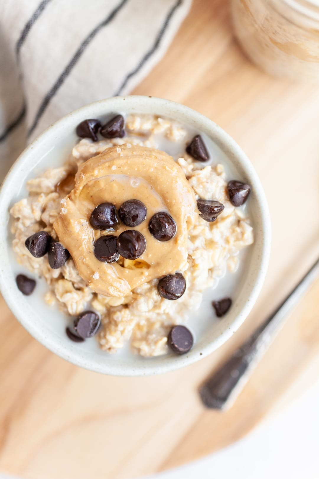 The Best Vegan Protein-Packed Cookie Dough Overnight Oats