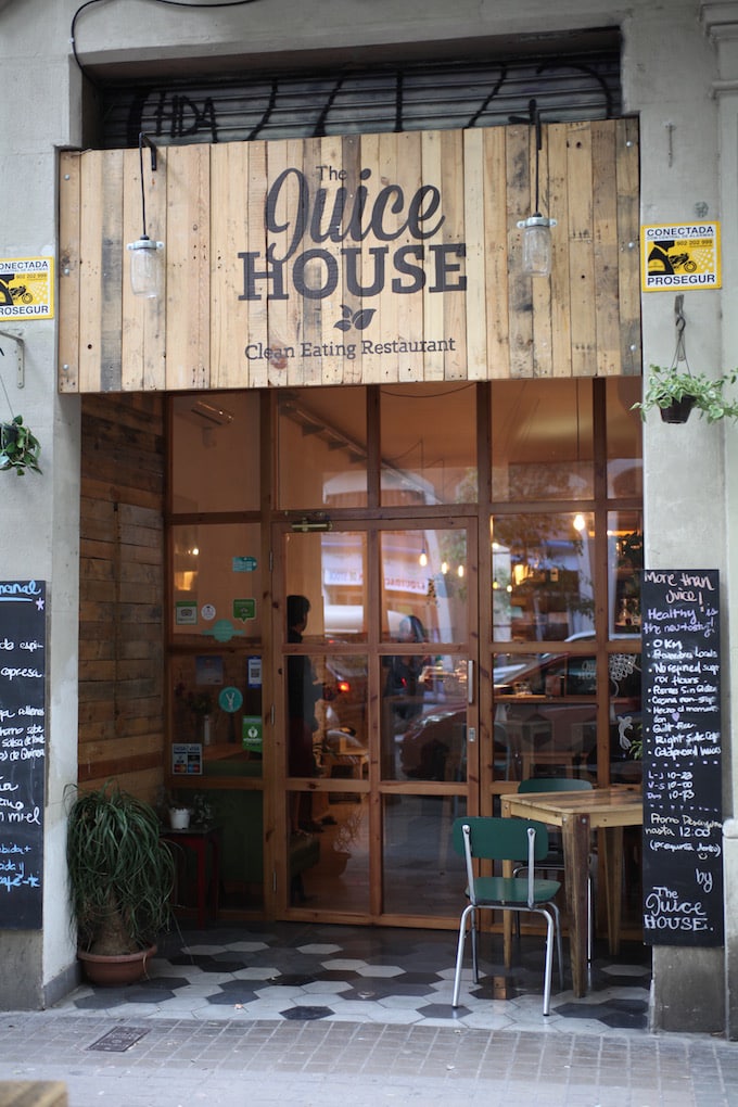 NITK's Healthy Barcelona City Guide - Lunch at The Juice House