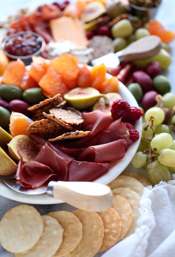 DIY Gluten & Dairy Free Holiday Charcuterie Platter via Nutritionist in the Kitch