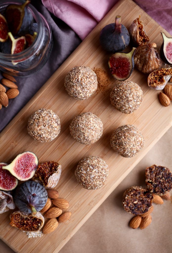 Fig and Almond Energy Balls & Prepping For Baby via Nutrition in the Kitch