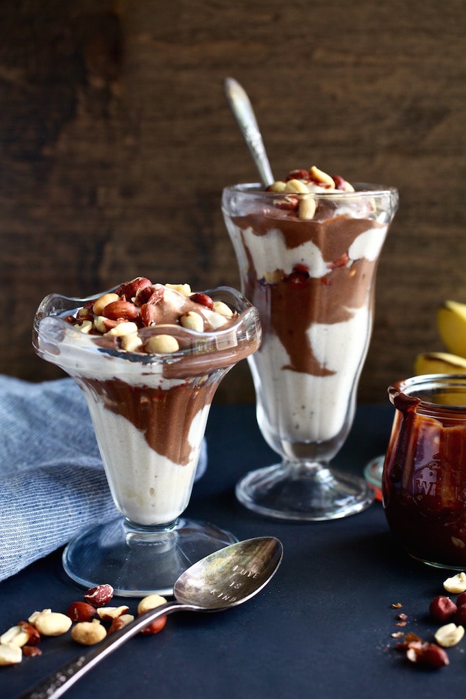 Blender Banana Buster Bar Parfaits // Via Nutrition in the Kitch