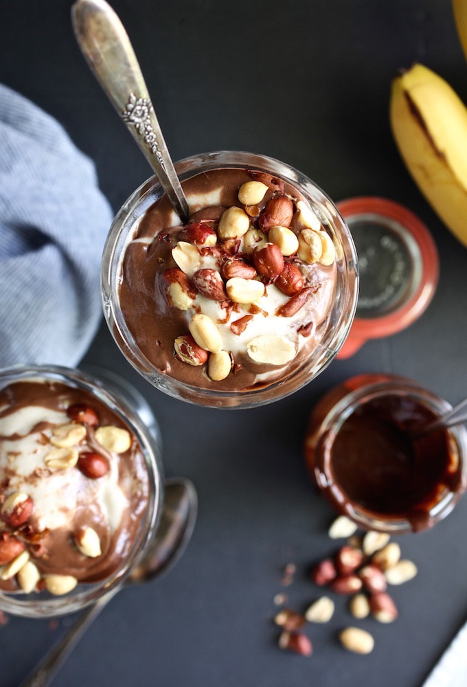 Blender Banana Buster Bar Parfaits // Via Nutrition in the Kitch