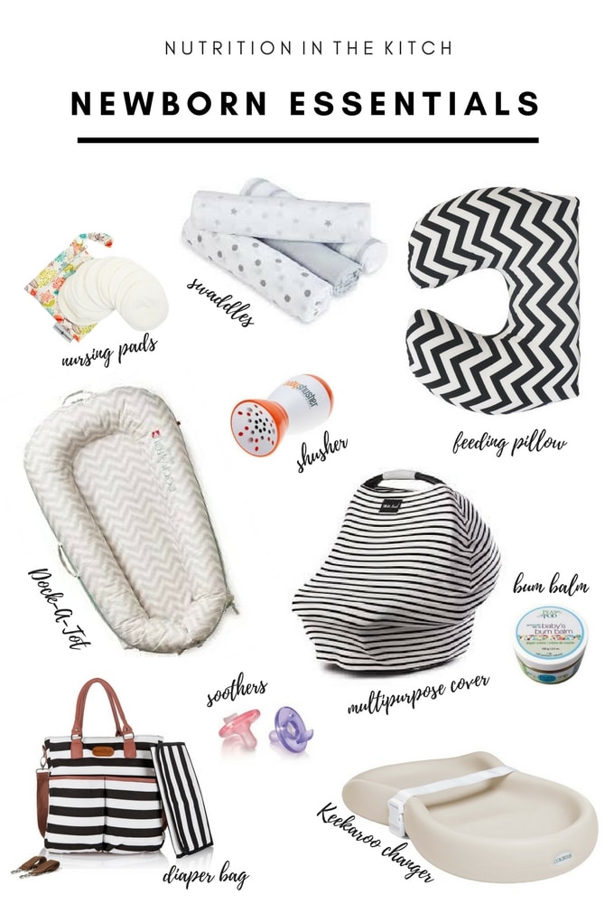 Nutrition in the Kitch Newborn Essentials // Lifesavers for the first 3 months!