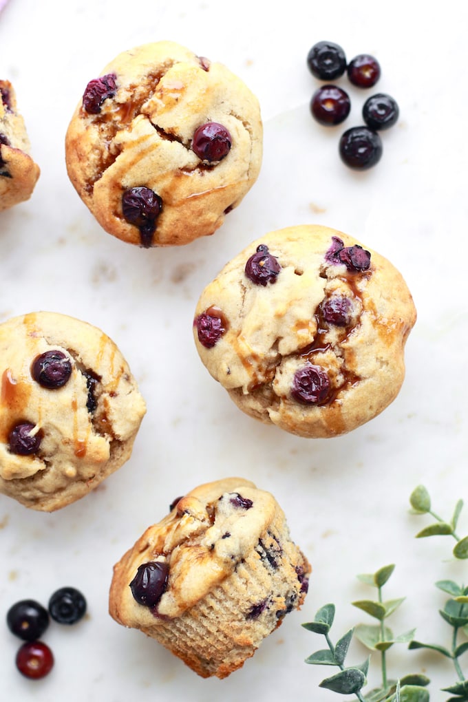 The Best Ever Gluten Free Blueberry Muffins