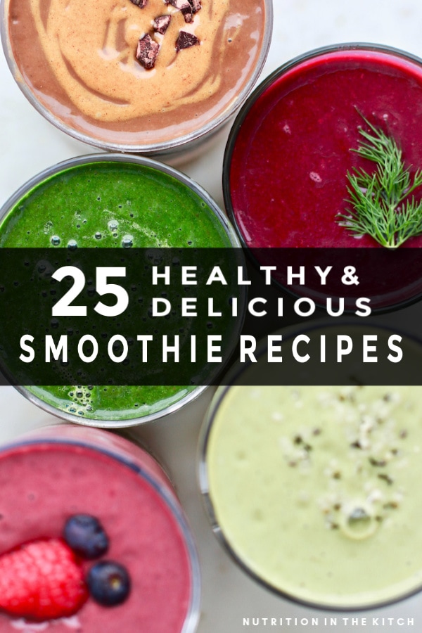 25 Healthy Smoothie Recipes