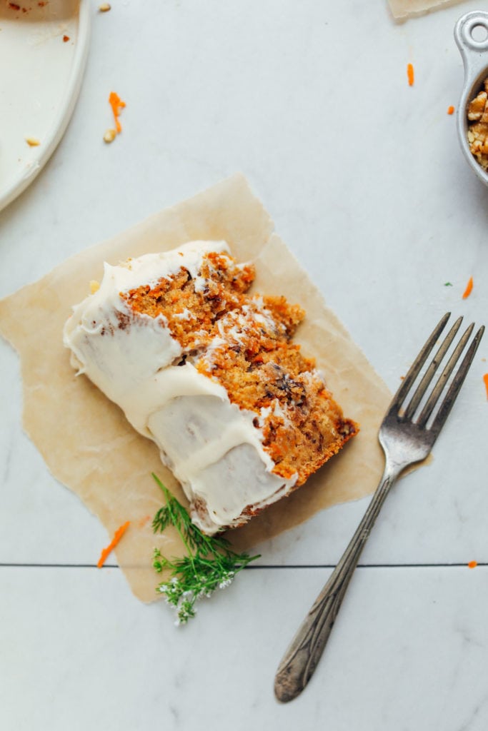 The Best Vegan Gluten Free Carrot Cake