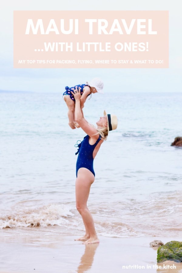 Planning a Hawaii Vacation? Check out these Maui travel tips with great ideas on how to travel Maui with toddlers, babies, or little kids, including the best beaches, where to stay, what to do, packing lists, and more! A great Maui travel guide! 