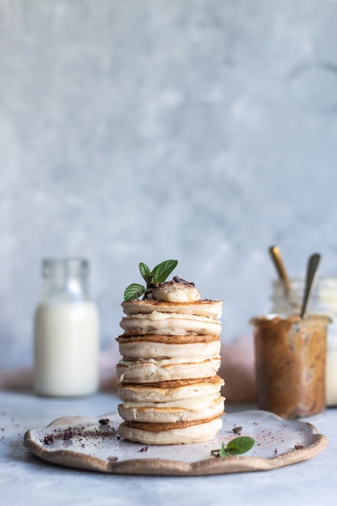 10 Healthy Buckwheat Pancake Recipes To Drool Over // Vanilla Buckwheat Pancakes from Sarah Bell Nutrition