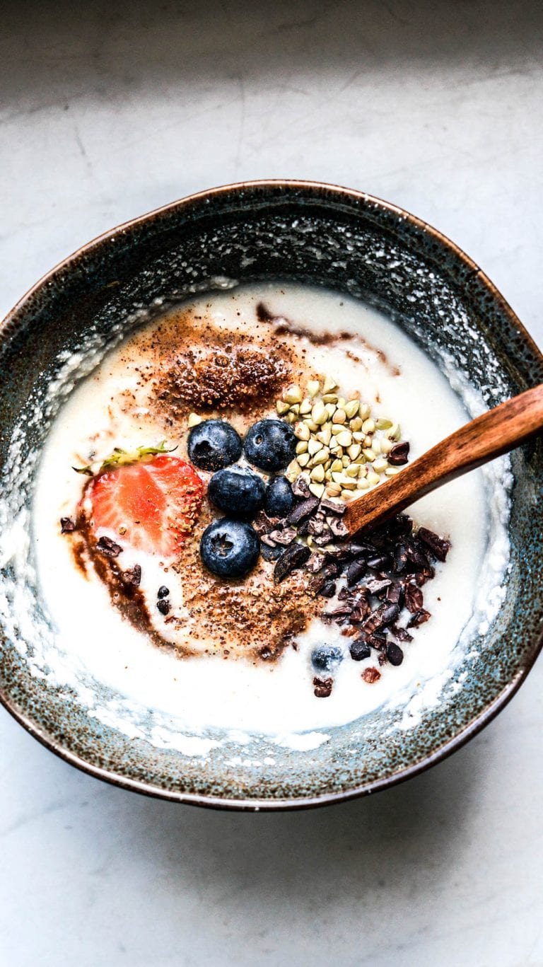 Coconut Porridge Bowl plant-based breakfast