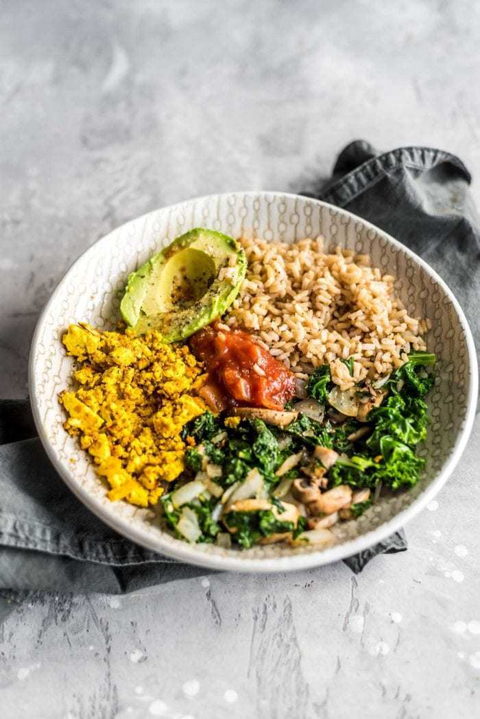 Savory Vegan Breakfast Bowl