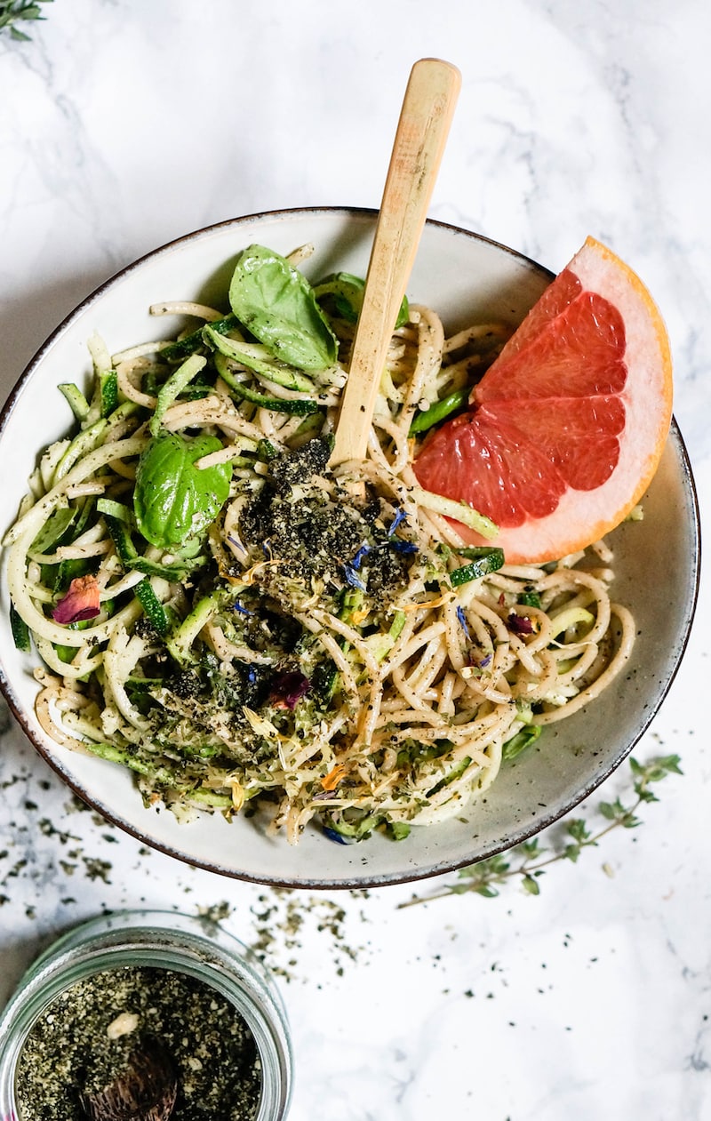 Healthy Pesto Recipes: 15 Unique & Delicious Options - Macadamia Pesto Pasta