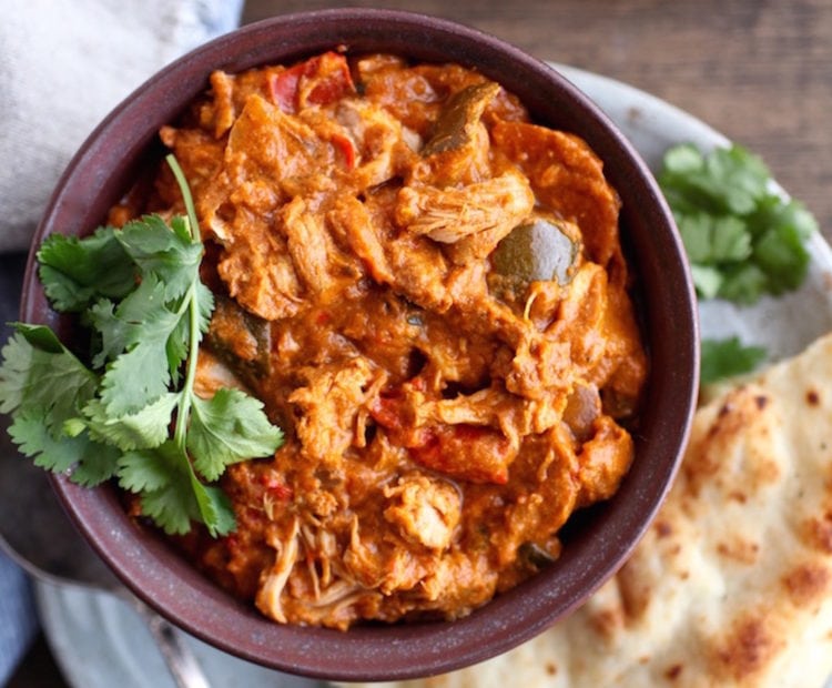 10 Terrific & Simple Healthy Fall Recipes - Dairy Free Butter Chicken Slow Cooker
