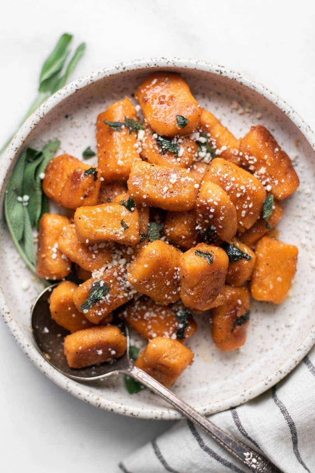 Easy and Simple Homemade Vegan Sweet Potato Gnocchi (Gluten Free)