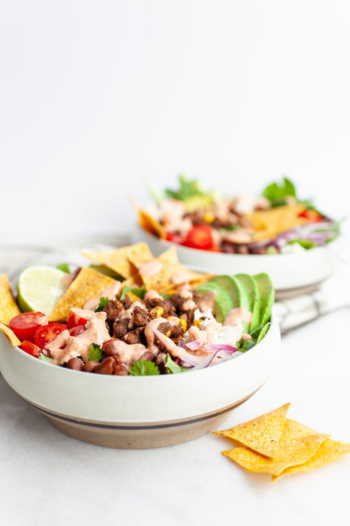 Healthy Taco Salad Dressing Recipe | Nutrition in the Kitch