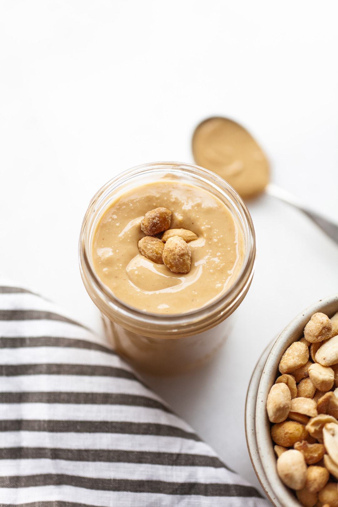 Healthy 2-Minute Vitamix Peanut Butter