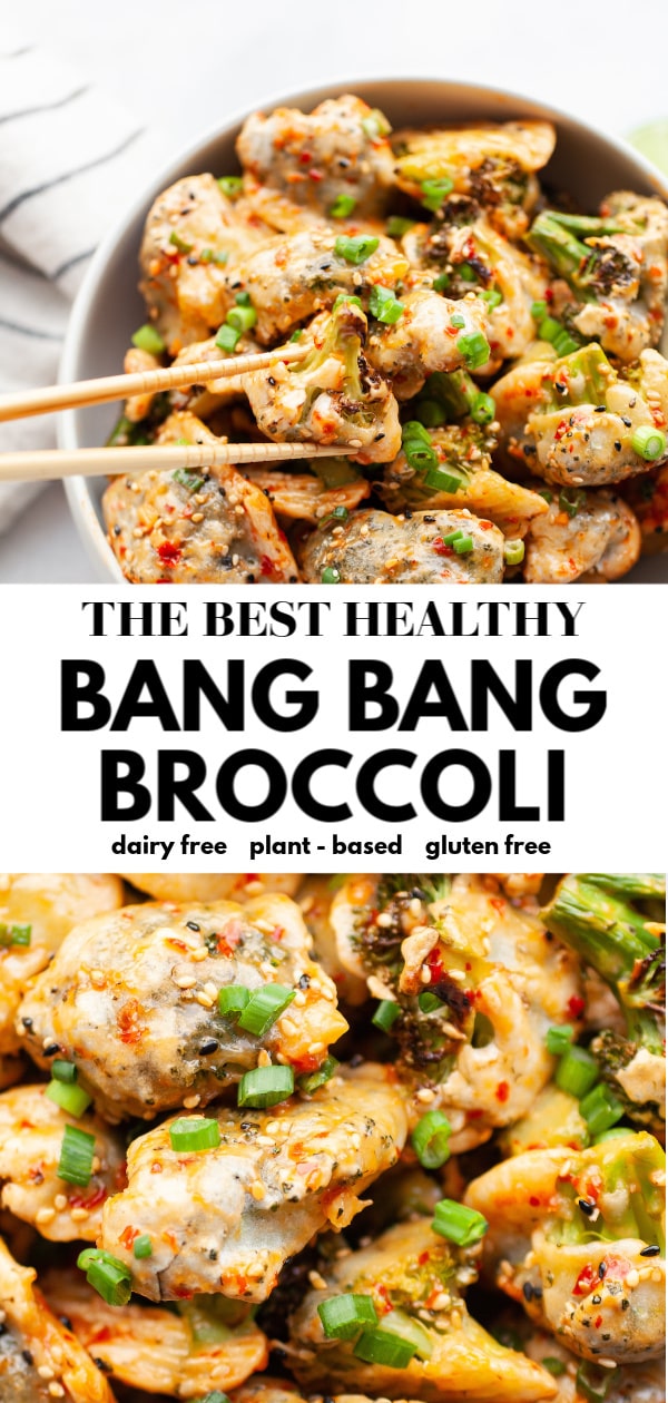 Move over bang bang shrimp, chicken, and cauliflower! Healthy bang bang broccoli is here! This delicious recipe is made with a refined sugar free sauce, gluten free and dairy free breading, and it’s baked not fried. A delicious plant based appetizer or side to enjoy! 