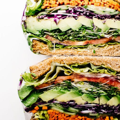 - These 11 delicious and creative plant based sandwich recipes and ideas make for wonderful vegan lunches or are great for non-vegans just looking for a healthy lunch option. For adults and for kids, these sandwiches will please everyone as they are filling and fun! All are or can easily be made gluten free and are dairy free too! 11 Yummy Plant Based Sandwiches - Ultimate Veggie Sandwich by I'm A Food Blog