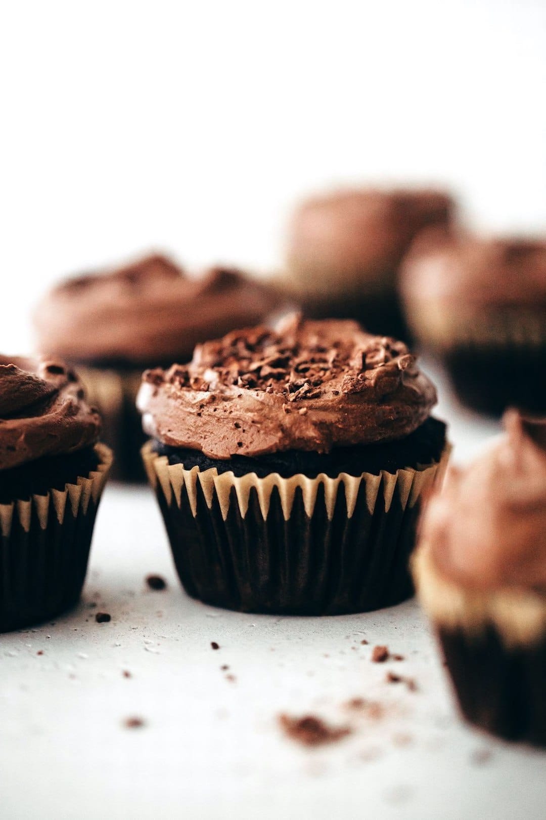 12 Super Easy Plant Based Desserts - Easy Vegan Paleo Chocolate Cupcakes