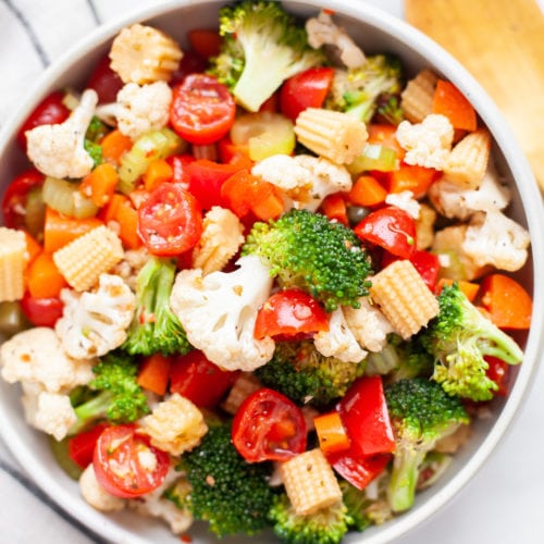Easy Marinated Vegetable Salad Recipe