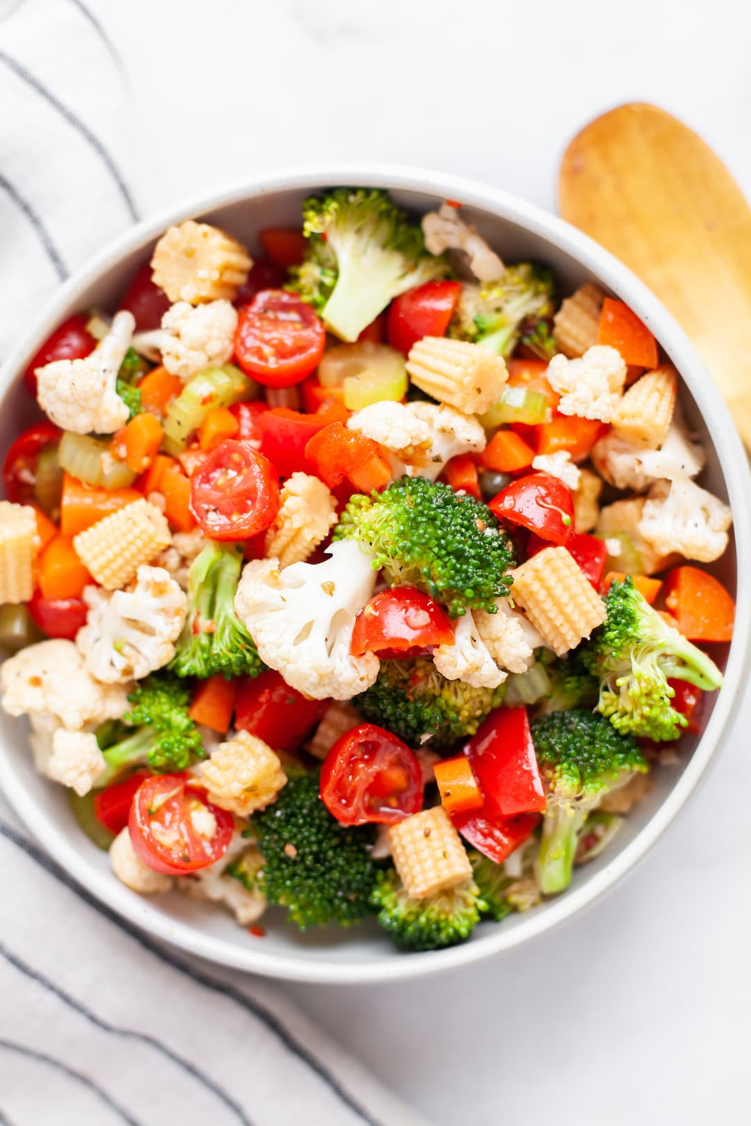 Easy Marinated Vegetable Salad Recipe