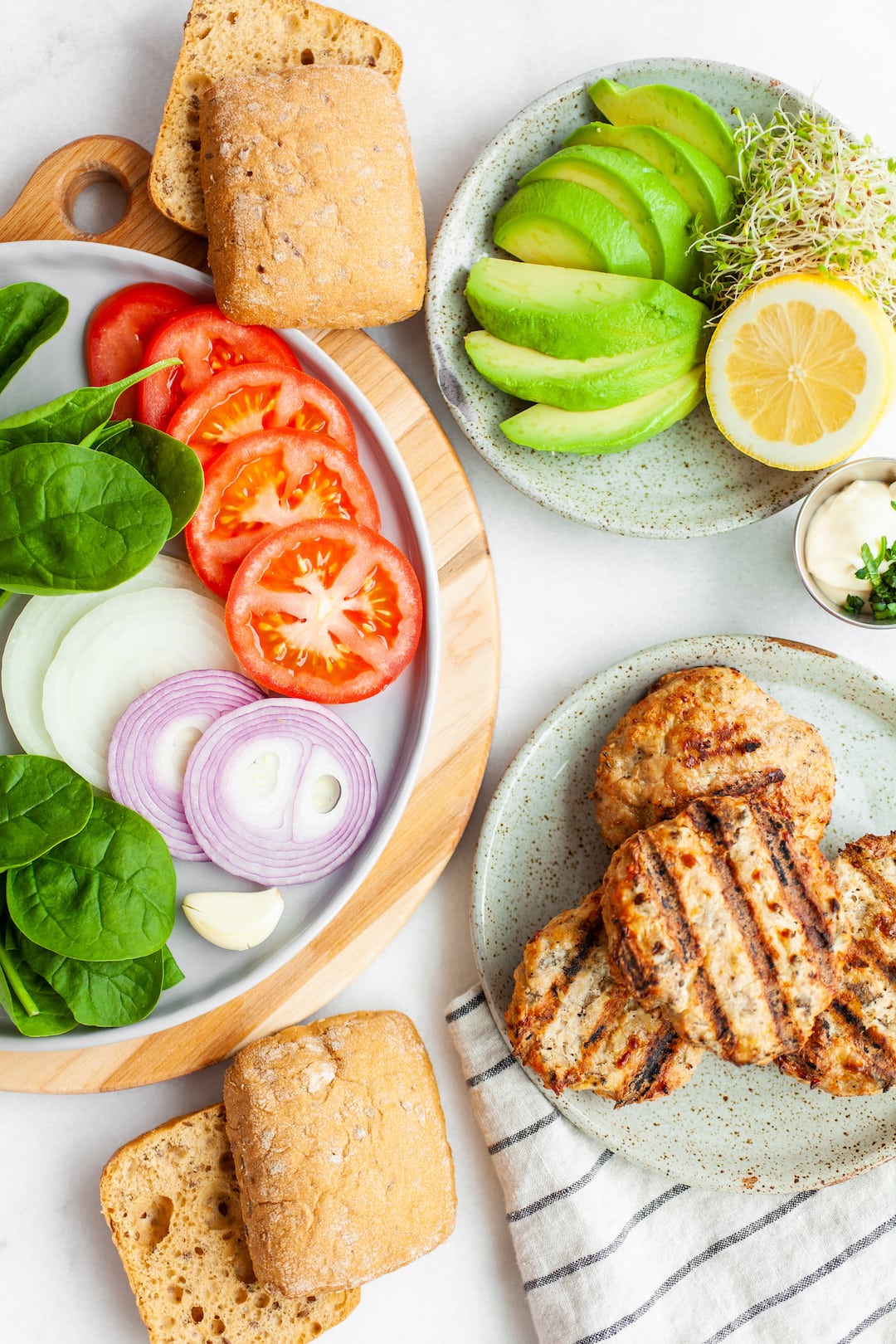 How To Make - Best Healthy Turkey Burger Recipe with Avocado