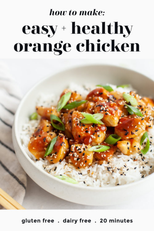 Easy Gluten Free Orange Chicken | Nutrition in the Kitch