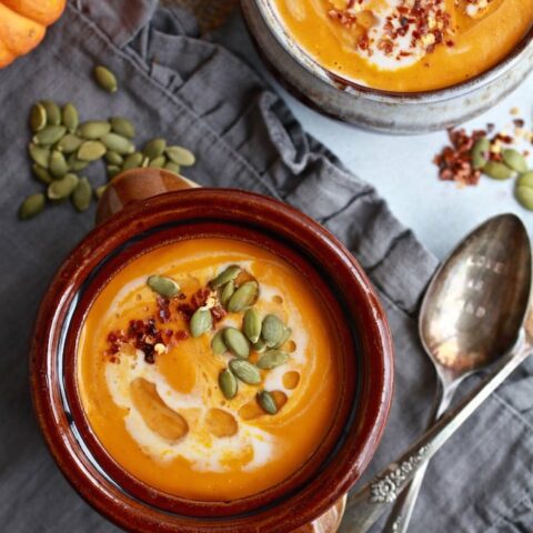Easy Blender Thai Pumpkin Soup