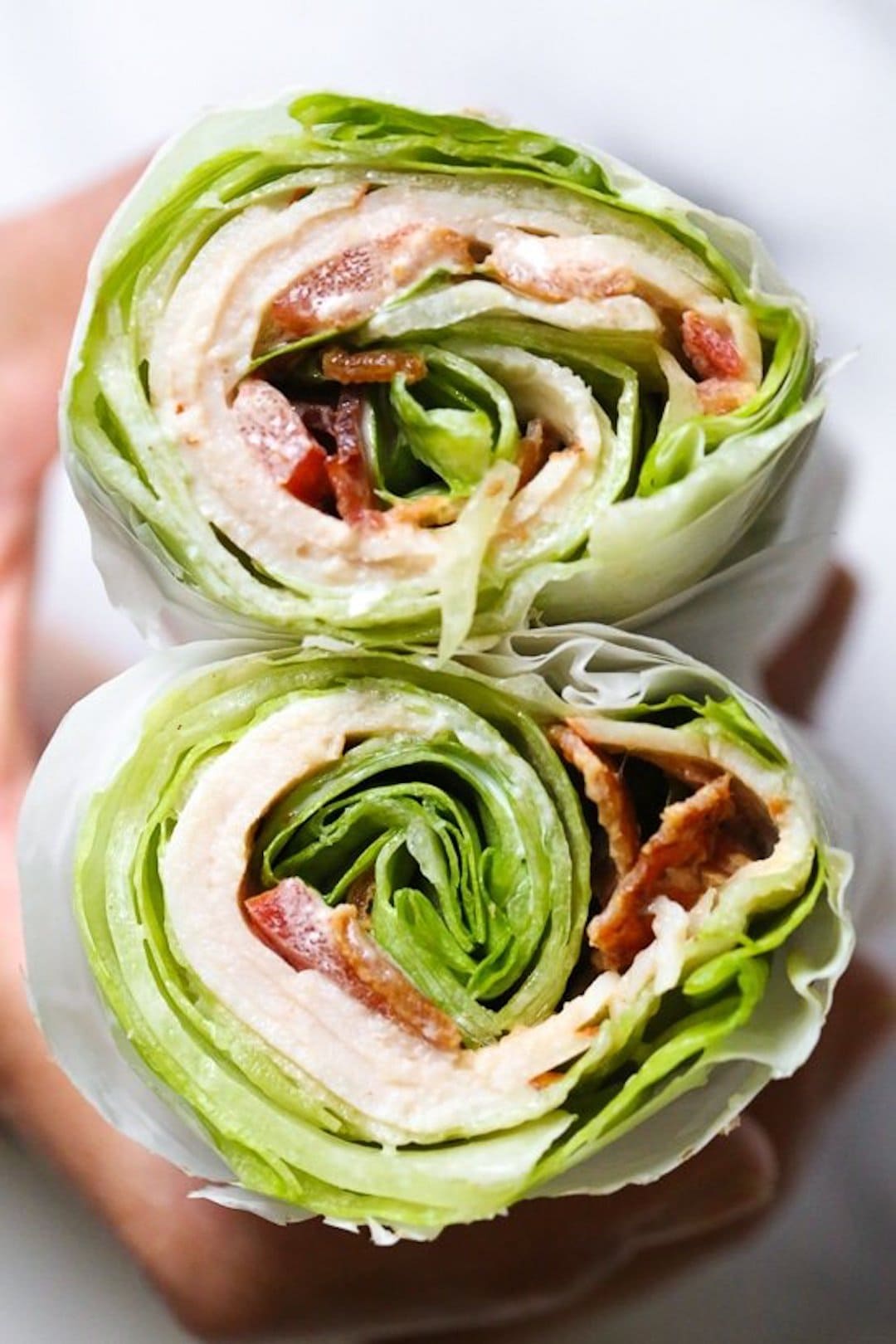 Turkey BLT Lettuce Wrap 18 Delicious Low Fodmap Snacks