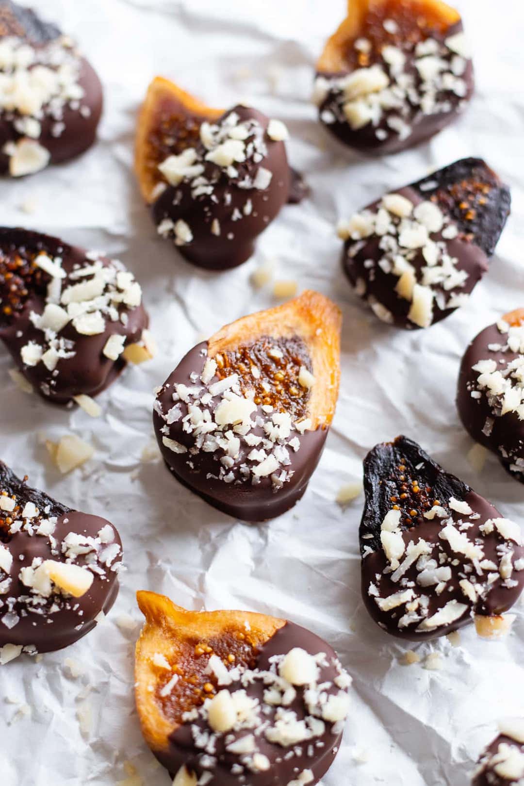Chocolate Dipped Figs - 18 Delicious Low Fodmap Snacks