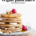 Perfect Vegan Buckwheat Pancakes pin 2