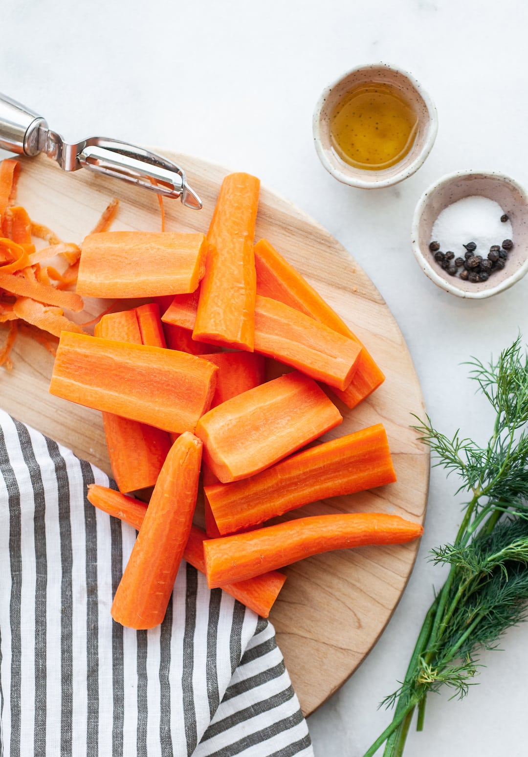 Ingredients for Incredible Air Fryer Carrots