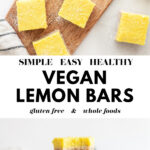 Best Vegan Lemon Bars pin 4