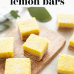 Best Vegan Lemon Bars pin 2