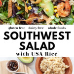Healthy Southwest Salad pin 1