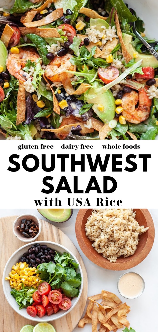 Healthy Southwest Salad pin 1