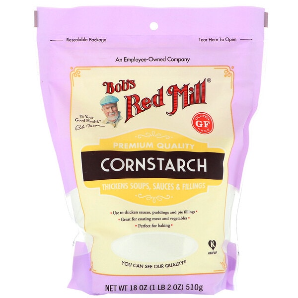 Bob's Red Mill, Cornstarch, Gluten Free, 18 oz (510 g)